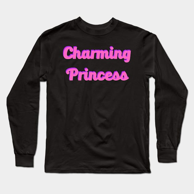 Charming princess Long Sleeve T-Shirt by SharpArtShop